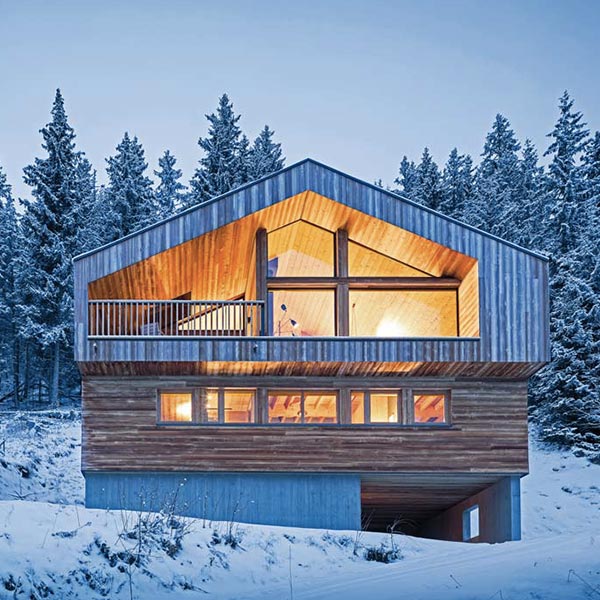 Maison bois contemporaine sur Haute Savoie - Vision Bois