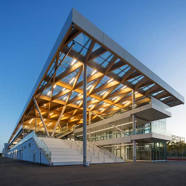 Architecture Bois Terrasse Bois Paris Bois Clt Paddock Grand Prix Canada Steve Montpetit